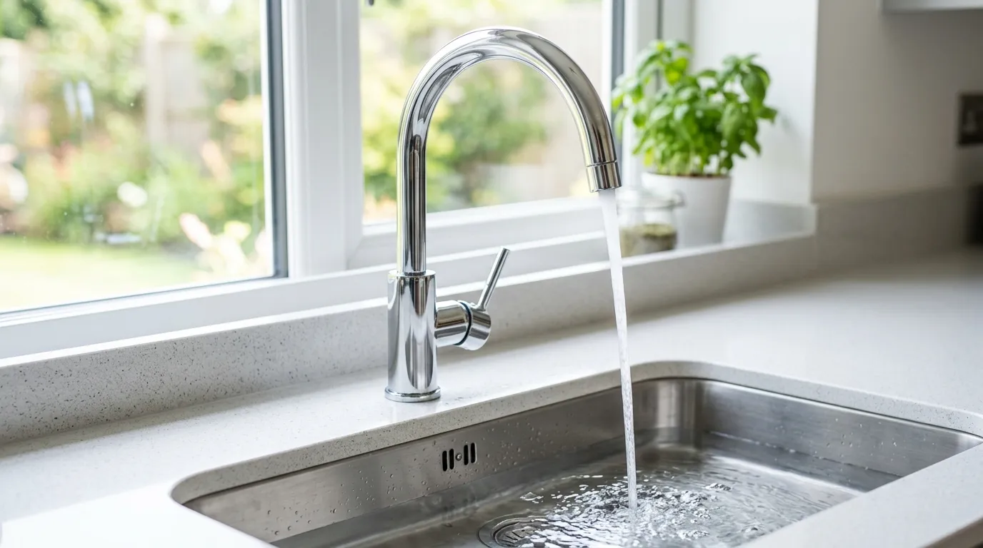 Local Plumbing Master Pros same day plumber fixing a faucet in Ladysmith, WI